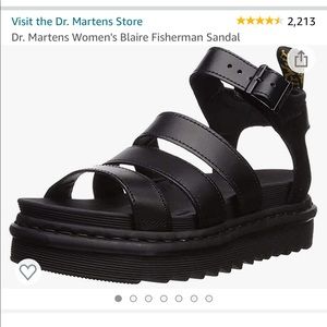 Dr martens fisherman sandals. Size 8